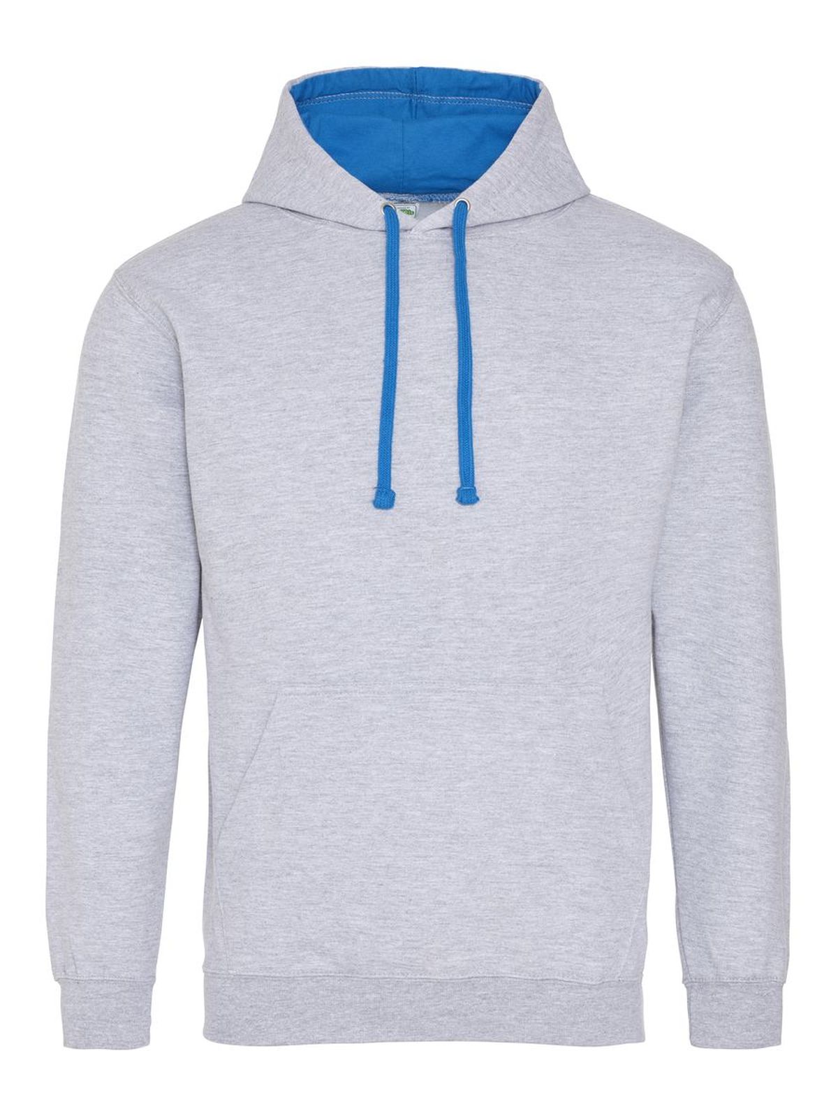 heather grey-sapphire blue